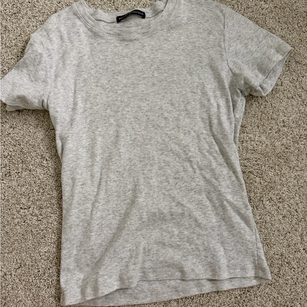Gray Women's Top Brandy Melville